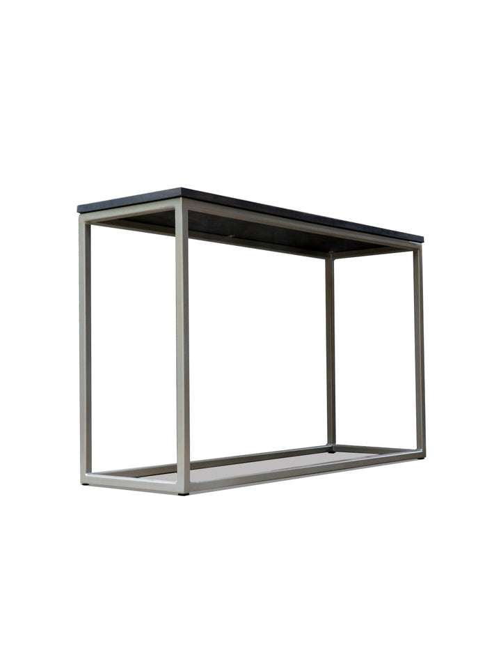 Modern Metal & Solid Wood Console Entryway Table Earthly Comfort Console table 1187