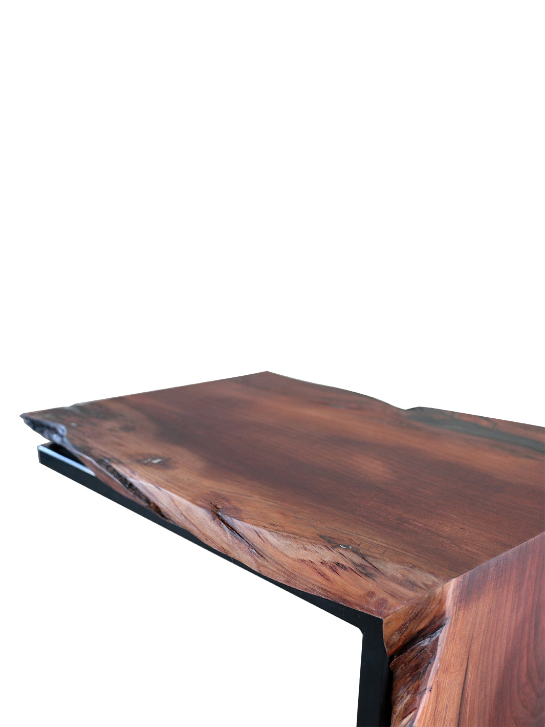 Sinker Redwood Waterfall Wood Laptop C Table Earthly Comfort Side Tables 1258-1
