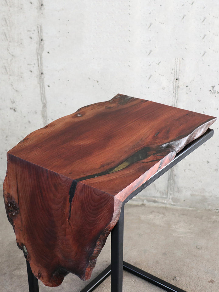 Sinker Redwood Waterfall Wood Laptop C Table Earthly Comfort Side Tables 1258-9
