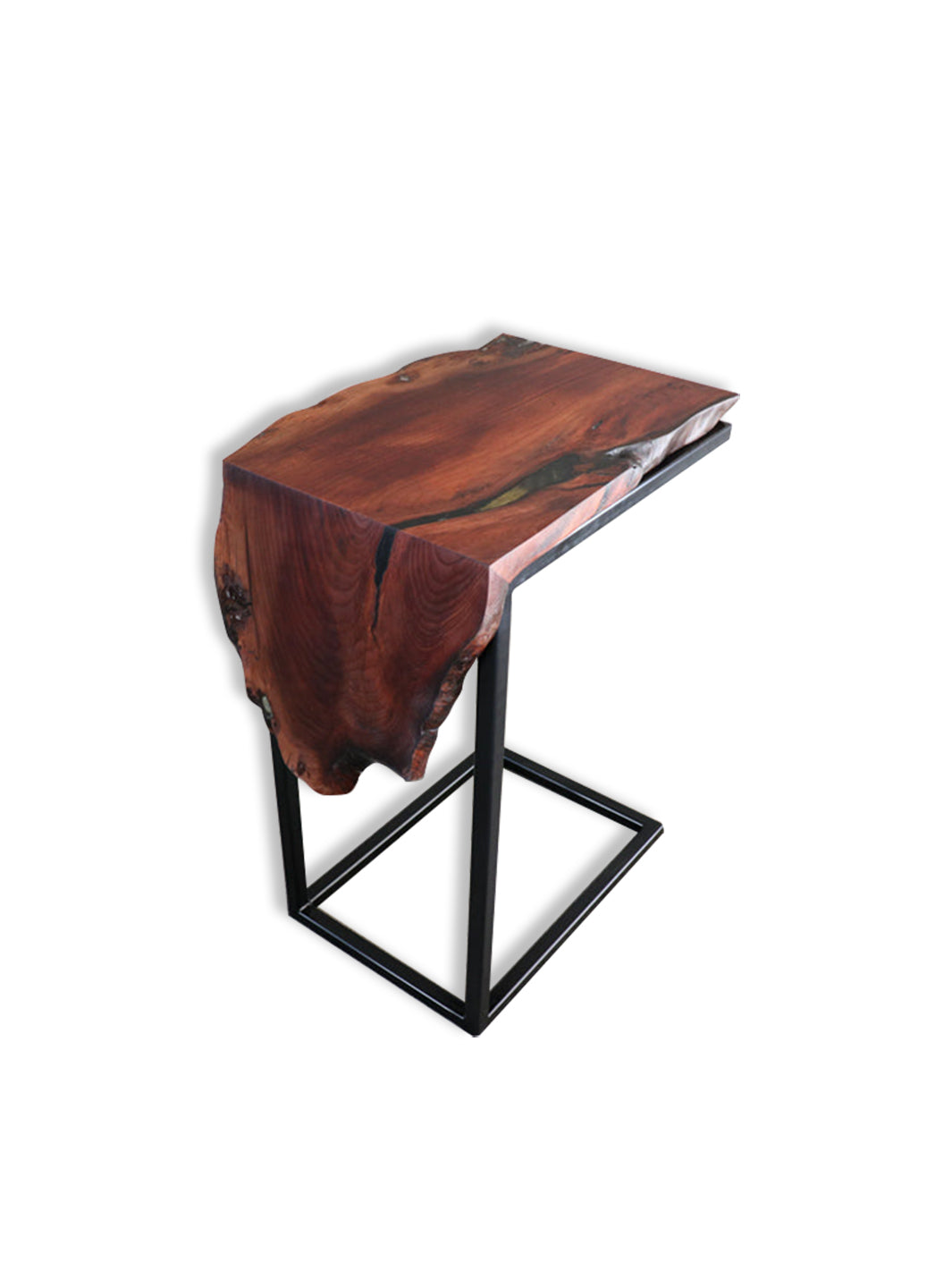 Sinker Redwood Waterfall Wood Laptop C Table Earthly Comfort Side Tables 1258