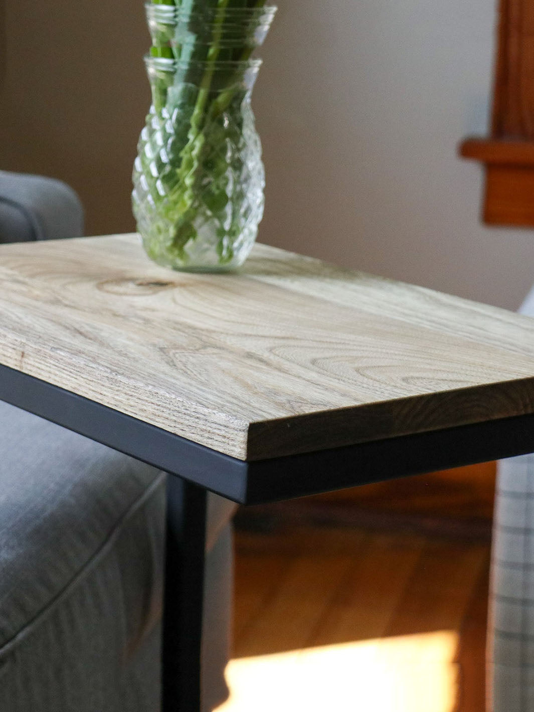 Hackberry Floor Shelf Modern C Side Table Earthly Comfort Side Tables 1646-4