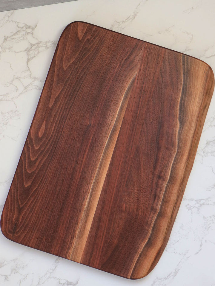 Earthly Comfort Large Walnut Live Edge Cutting Board Earthly Comfort Cutting Board 1968-4