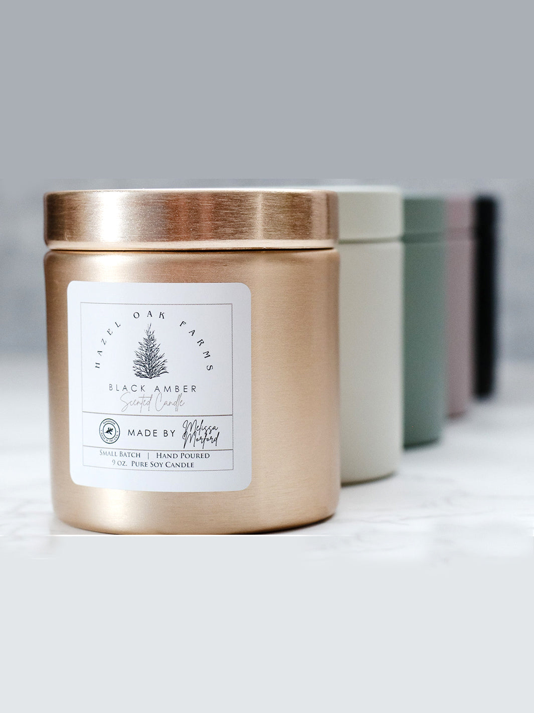 Smoky Sandalwood - Melissa's Pure Soy Candles (in stock) Earthly Comfort Home Decor 2192-3