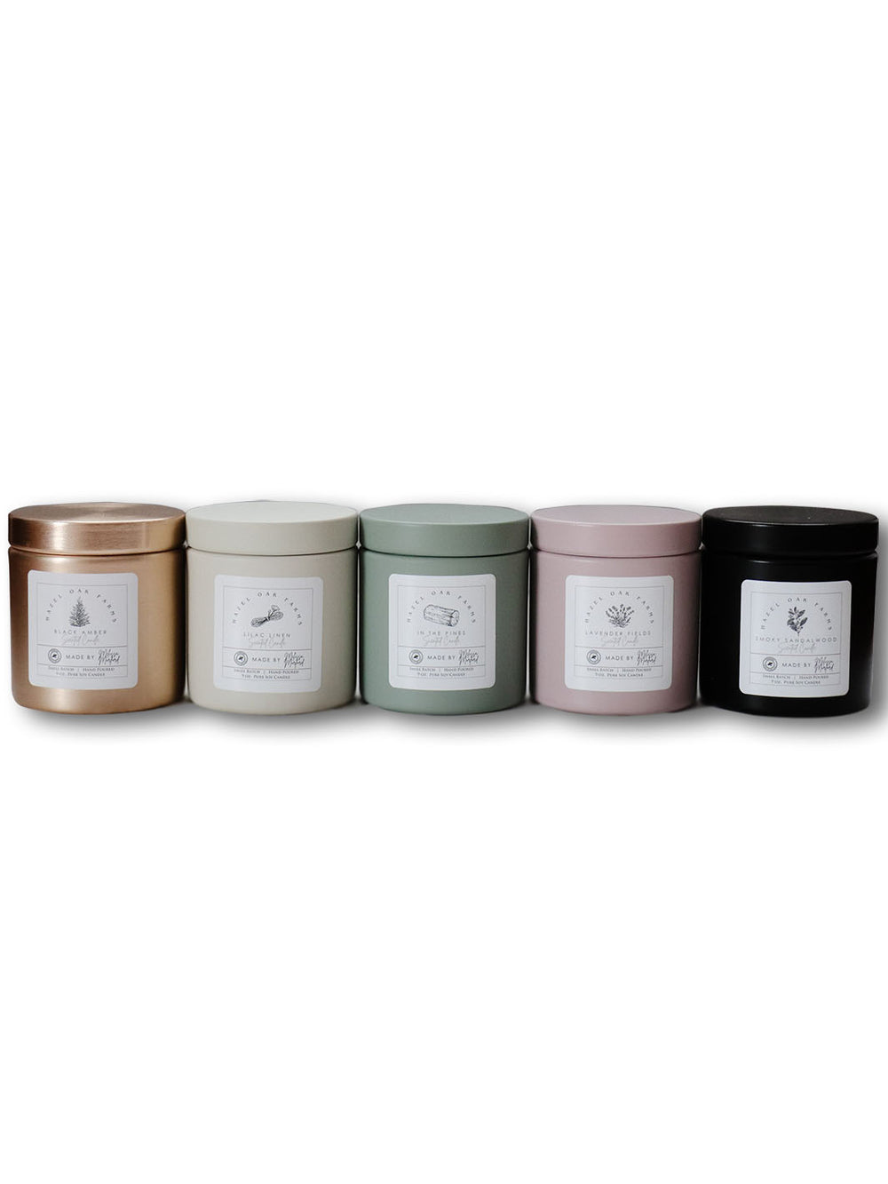 Black Amber - Melissa's Pure Soy Candles (in stock) Earthly Comfort Home Decor 2193-1