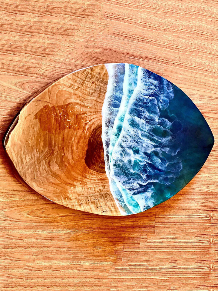 Beach Inspired Handcrafted Epoxy Resin Coffee/Side Table Artsheedal Tables ART0196-10