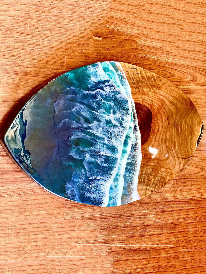 Beach Inspired Handcrafted Epoxy Resin Coffee/Side Table Artsheedal Tables ART0196-13