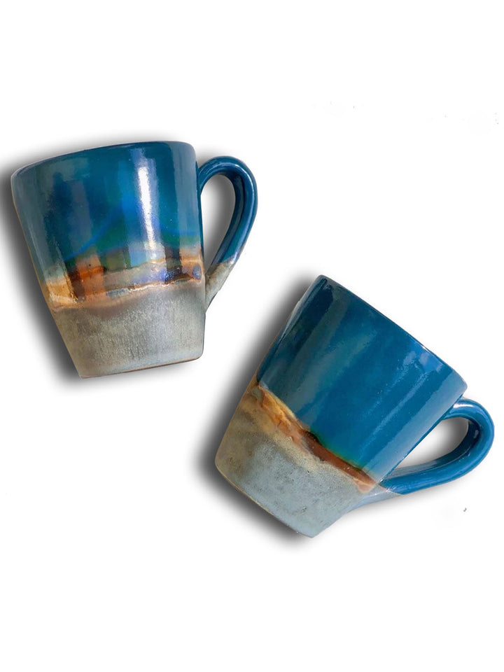 Artistic Handcrafted Peacock Ceramic Mug Deco Mugs DCB0033-1