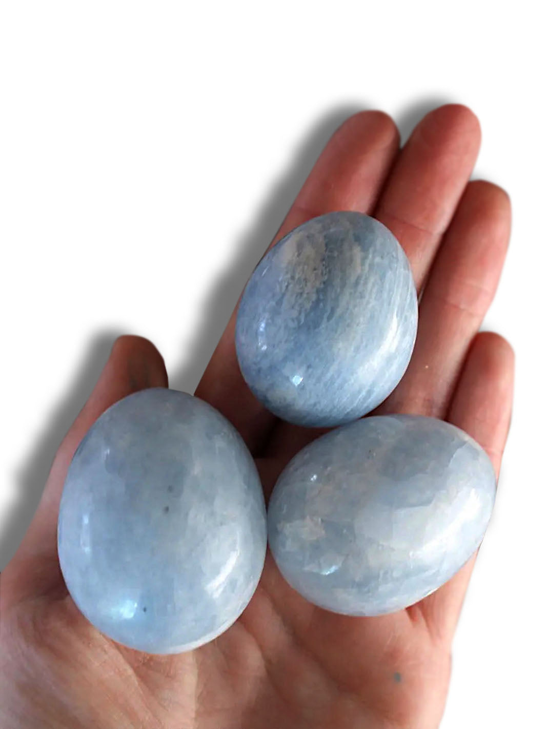 Earthly Comfort Blue Calcite Egg Earthly Comfort Blue Calcite EAC0016-1