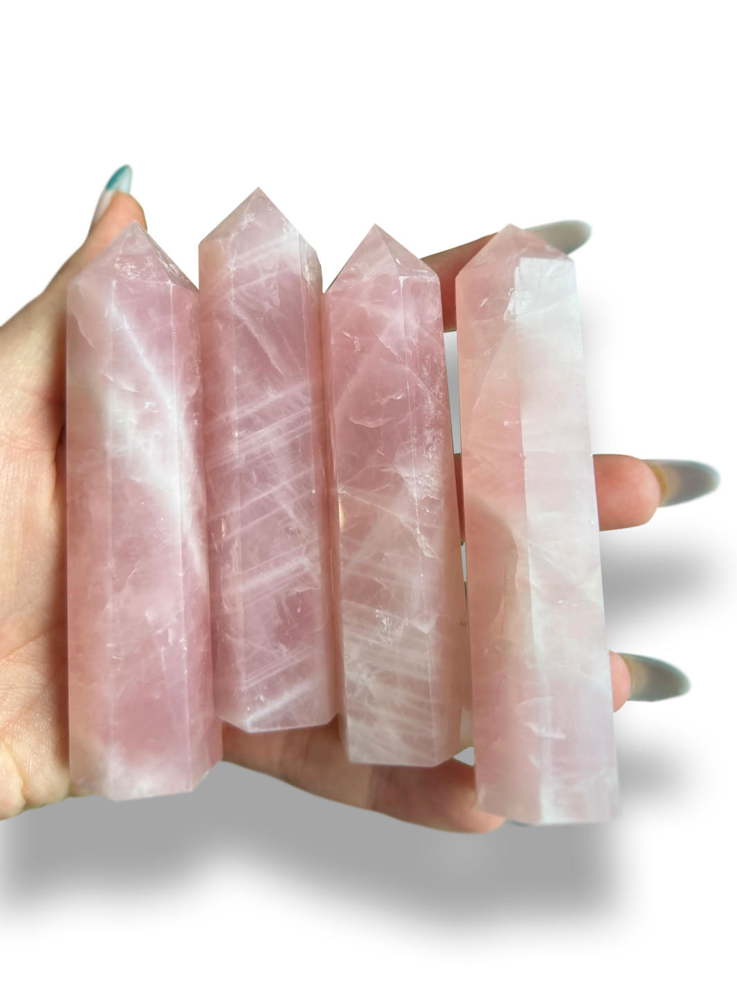 Earthly Comfort Rose Quartz Crystal Tower Earthly Comfort Rose Quartz EAC0027-1