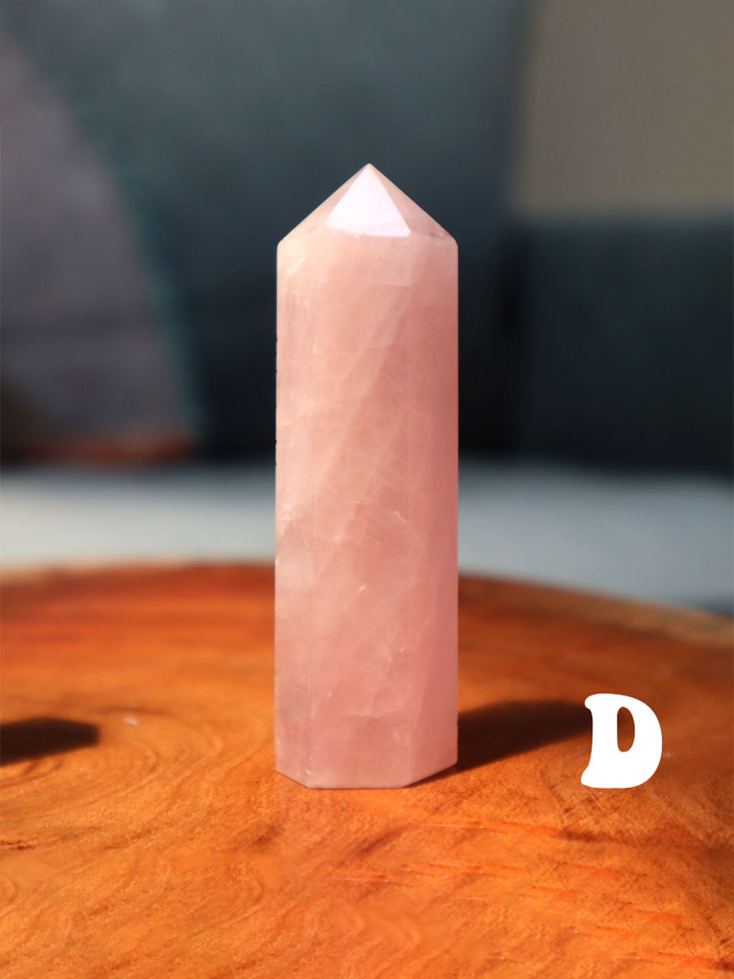 Earthly Comfort Rose Quartz Crystal Tower Earthly Comfort Rose Quartz EAC0027-3