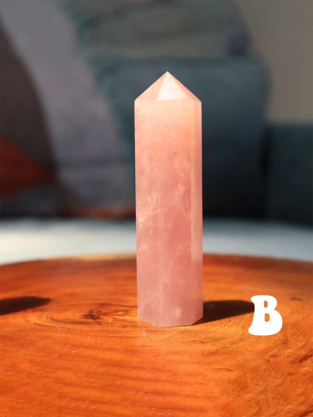 Earthly Comfort Rose Quartz Crystal Tower Earthly Comfort Rose Quartz EAC0027-5
