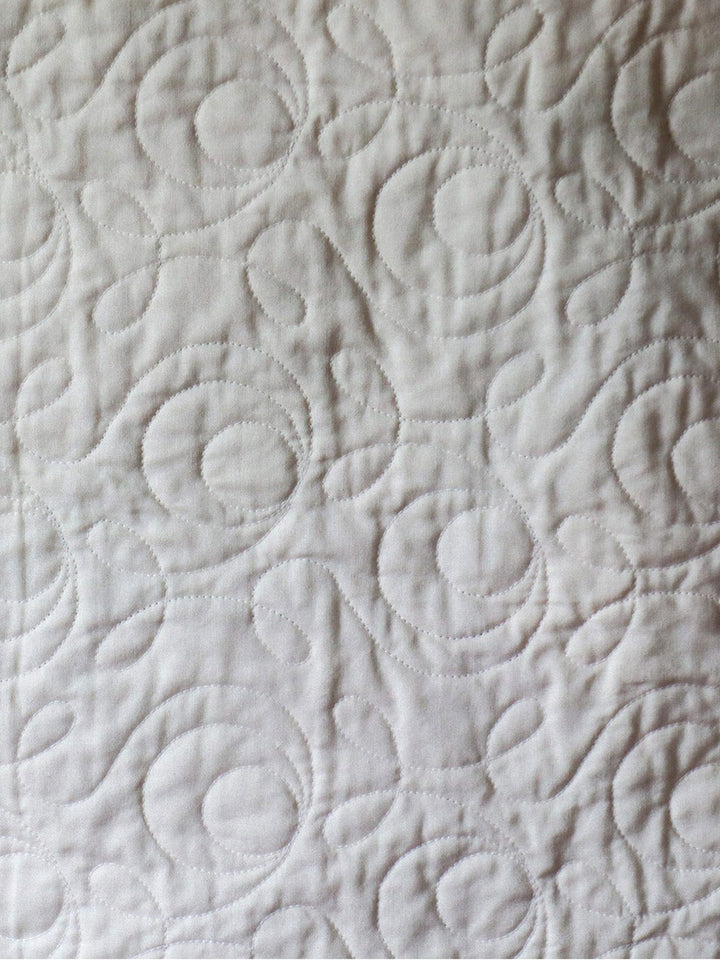 Modern Handmade Baby Quilt - Floral X Pattern #1 Earthly Comfort Home Decor ECH1576-4