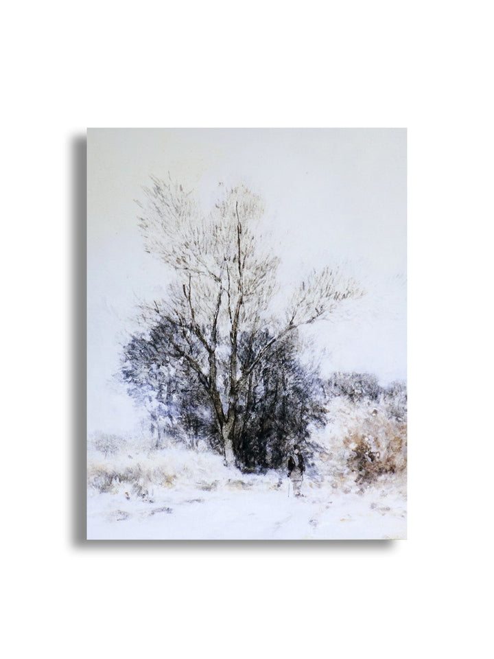 Vintage Art Print - Winter Country Roads (in stock) Earthly Comfort  ECH1938