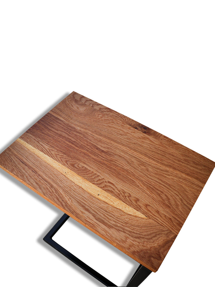 White Oak Modern Side C Table
