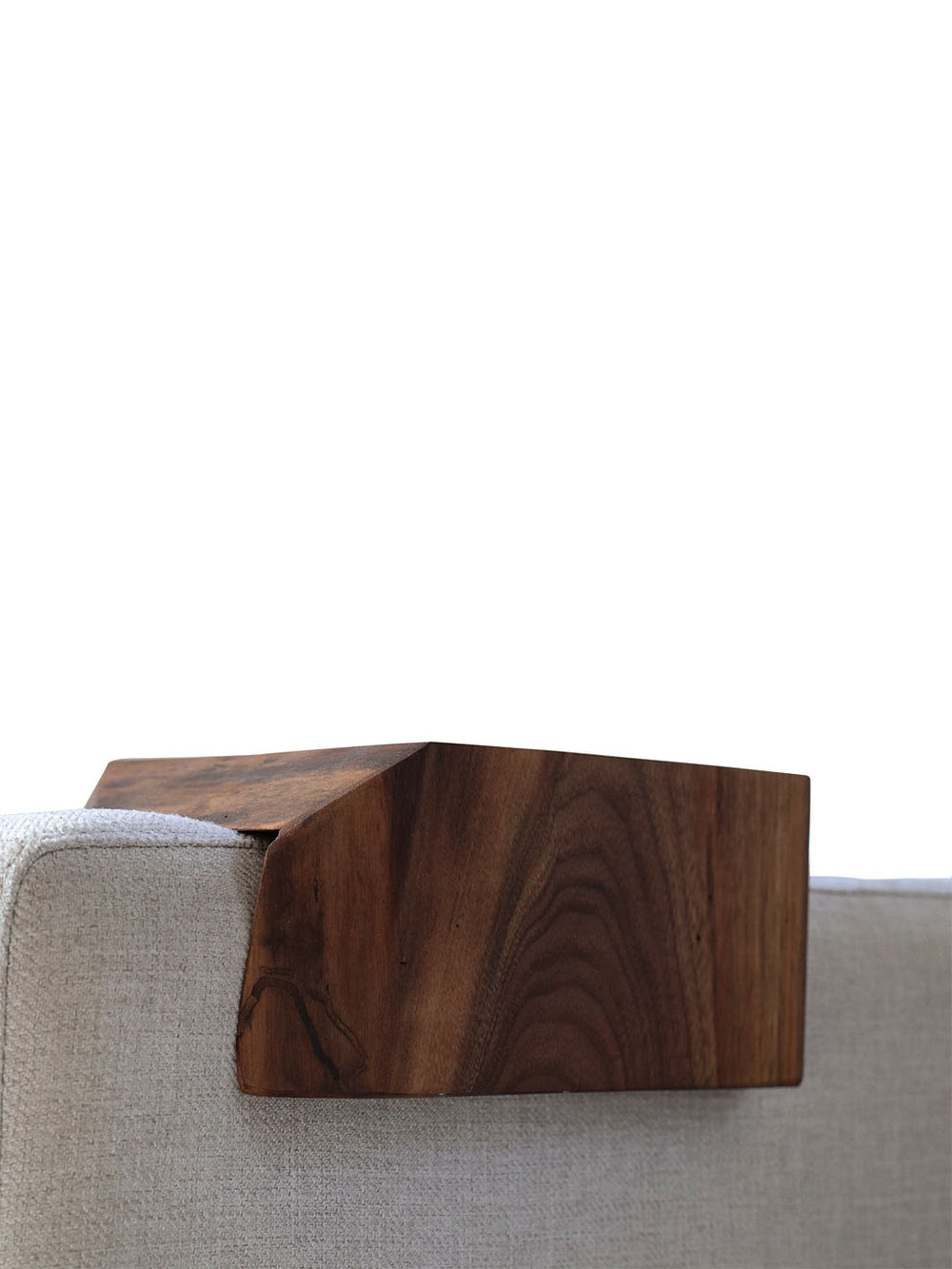 Earthly Comfort Live Edge Walnut Armrest Table Earthly Comfort Coffee Tables-1