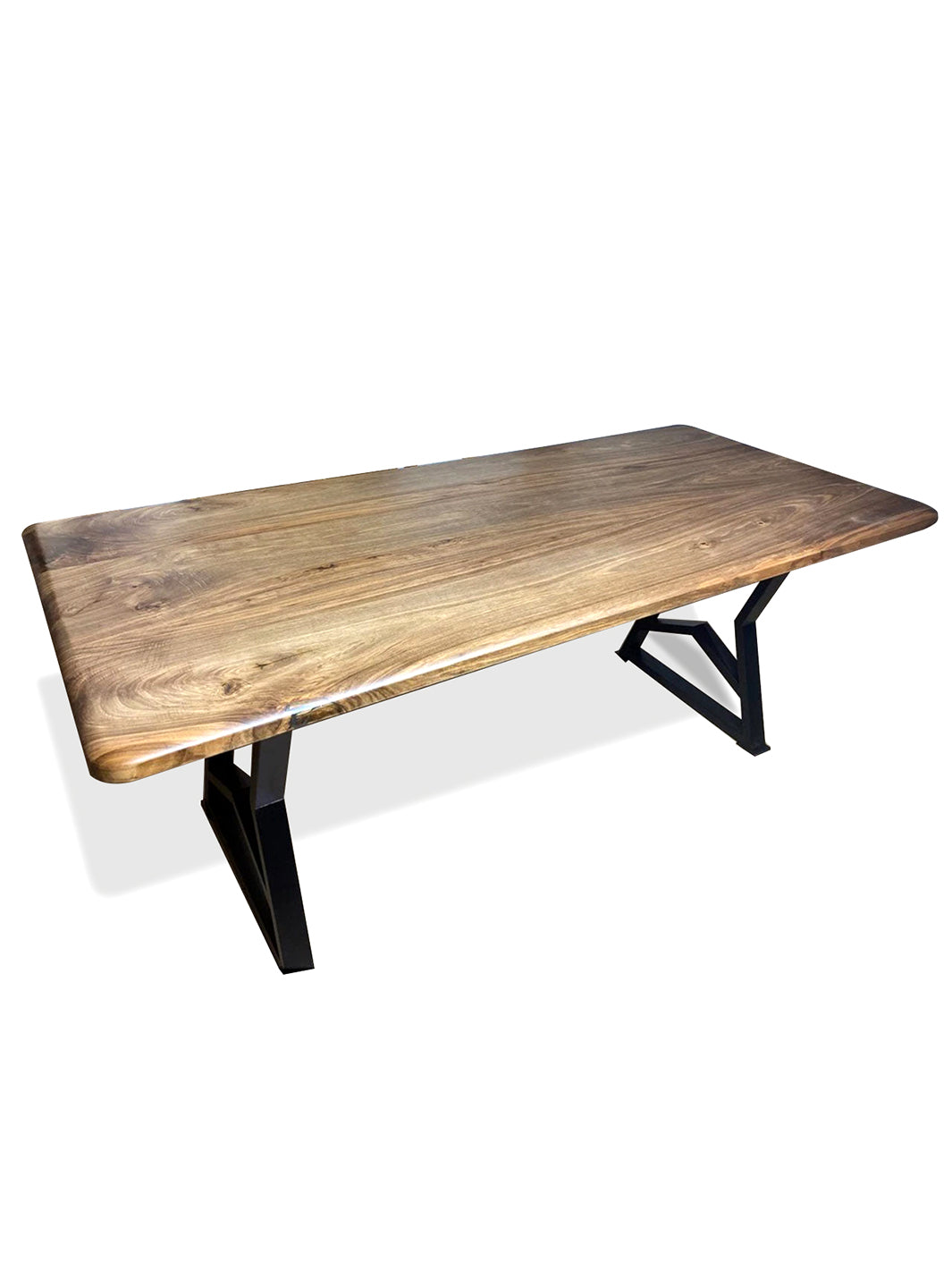 Handcrafted Solid Oak Wood Dining Table