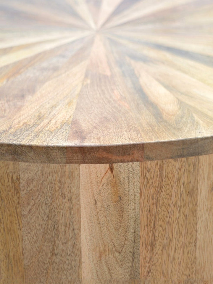 Artisan Furniture Solid Wood Round Coffee Table