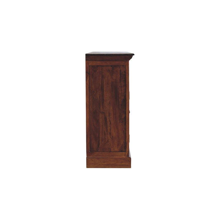 Artisan Furniture Large Chestnut Sideboard with 4 Glazed Doors