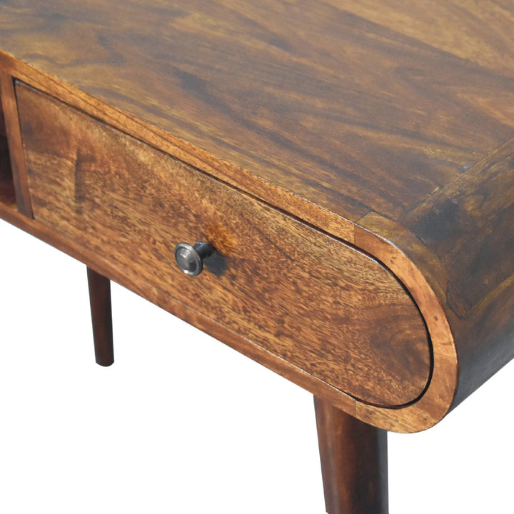 Chestnut London Open Solid Wood Console Table