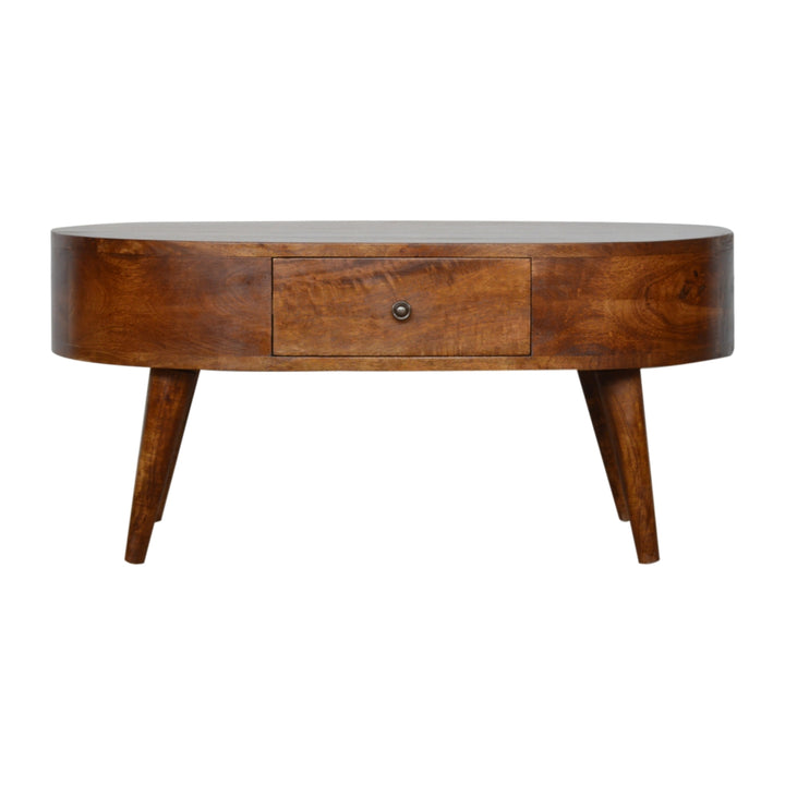 Artisan Furniture Chestnut Rounded Coffee Table