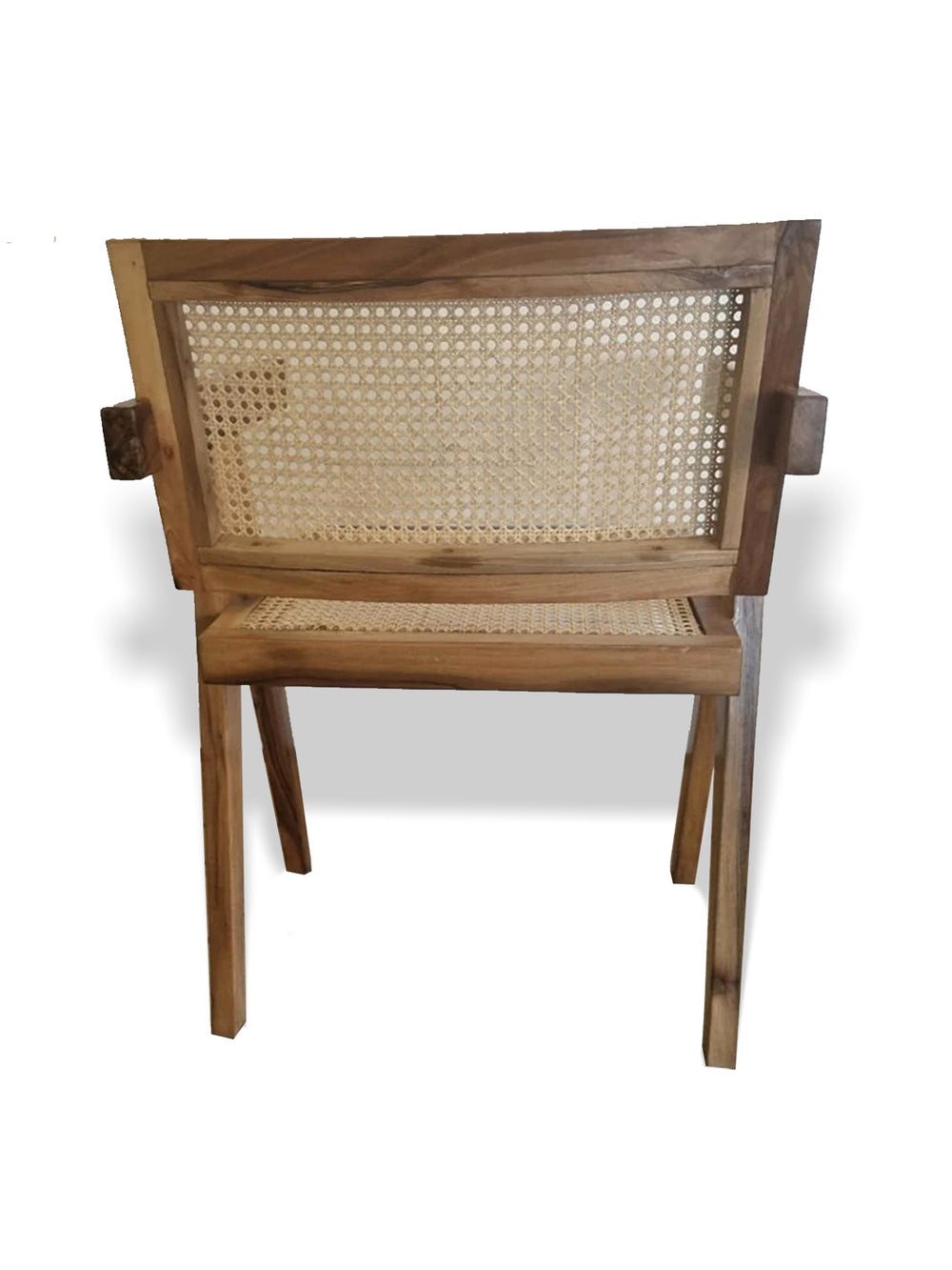 Handcrafted Moroccan Artisanal Drowned Wooden Armchair Libitii Chairs LIB-0024-1