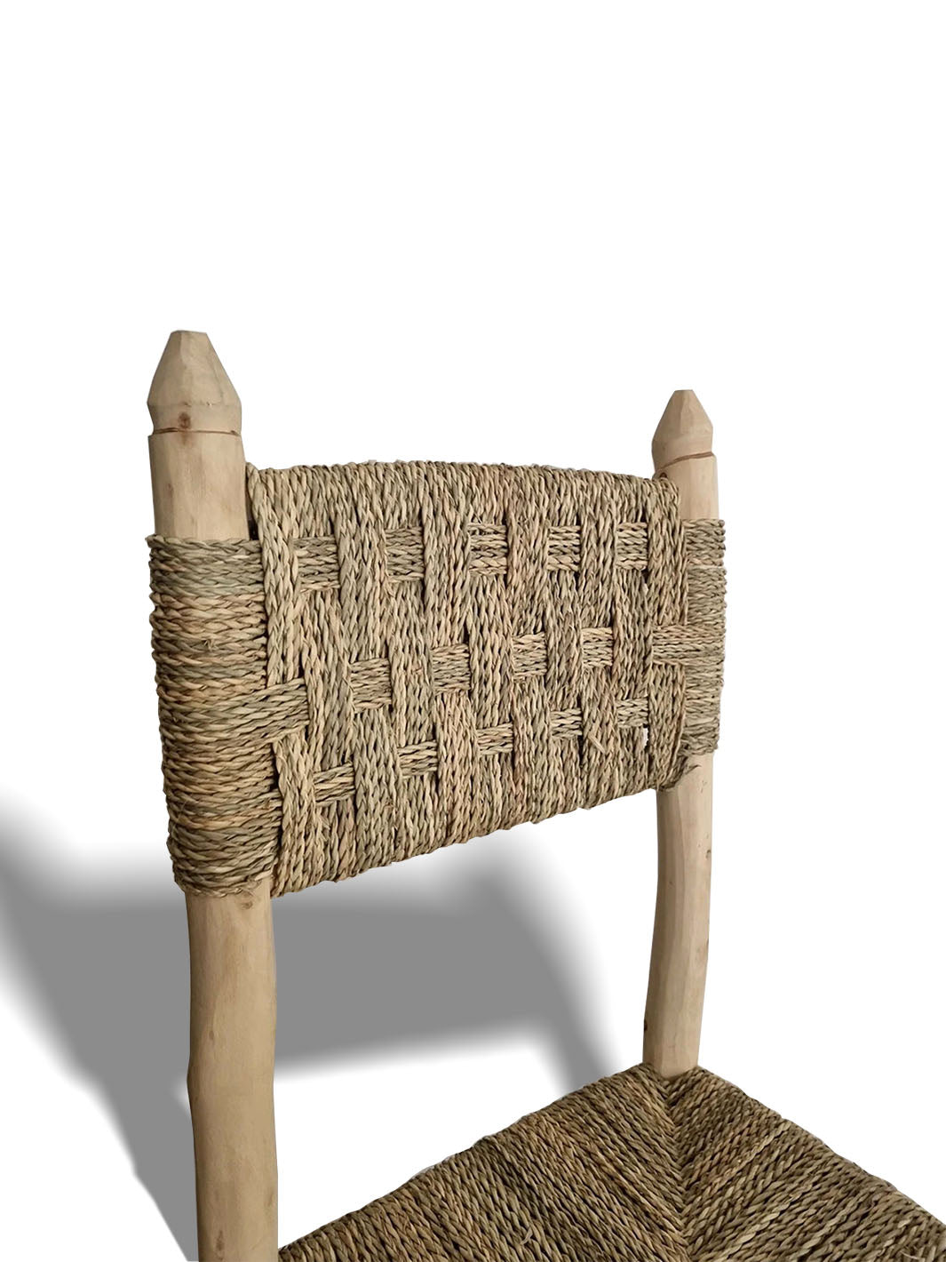 Handcrafted Laurel Wood Artisanal Moroccan Chair Libitii Chairs LIB-0027-1