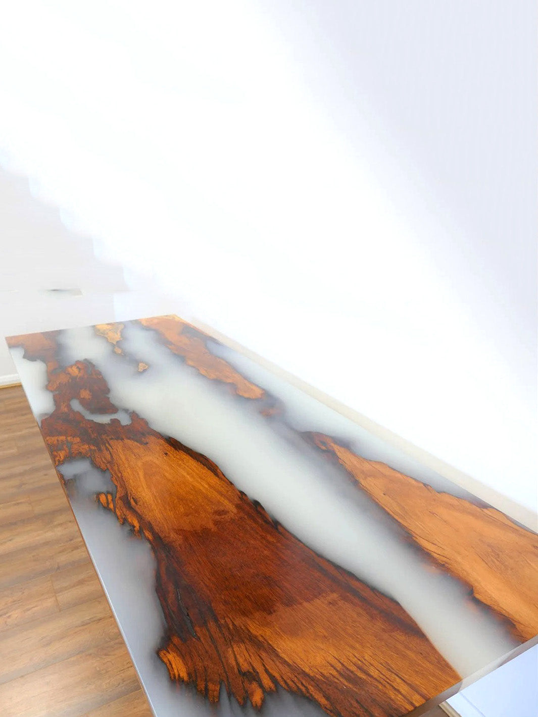 Handcrafted Rosewood Slab Epoxy Resin Wooden Dining Table | 170x70cm Made 4 Decor Tables MDR0002-3