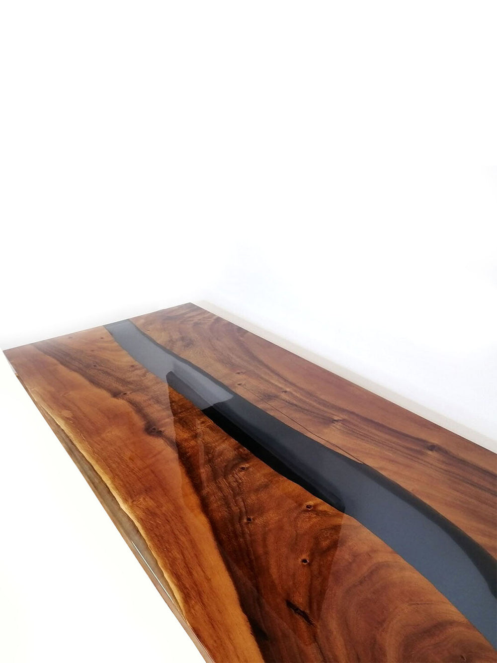 Epoxy Resin Wooden Dining Table | Rosewood Slabs & Resin | 170x70cm Made 4 Decor Tables MDR0004-1