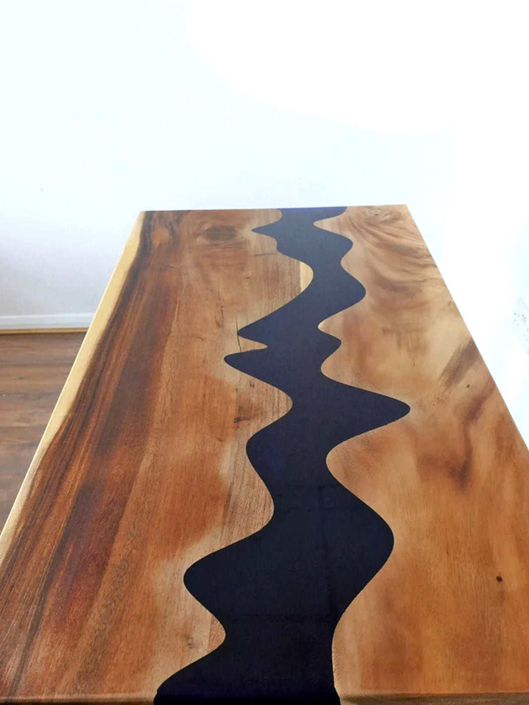 Handcrafted River Beach Epoxy Resin Wooden Coffee Table | 4ft x 2ft Made 4 Decor Tables MDR0007-3