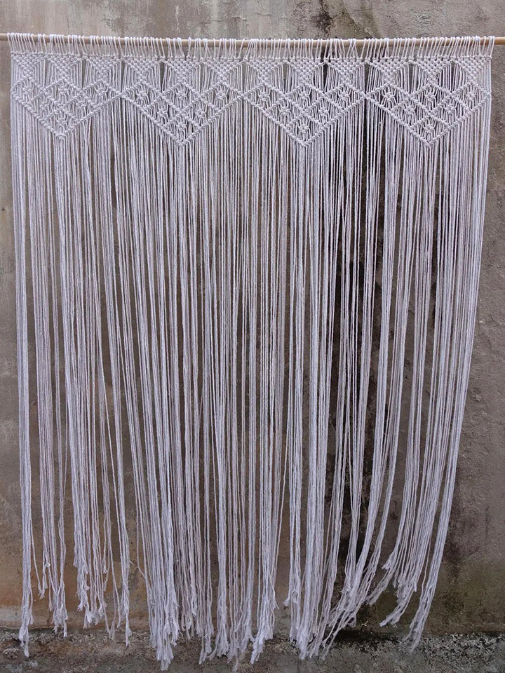 Handcrafted Macrame Boho Large Wall Hanging Wedding Decoration WallKnot Curtains & Drapes WKN0129-5