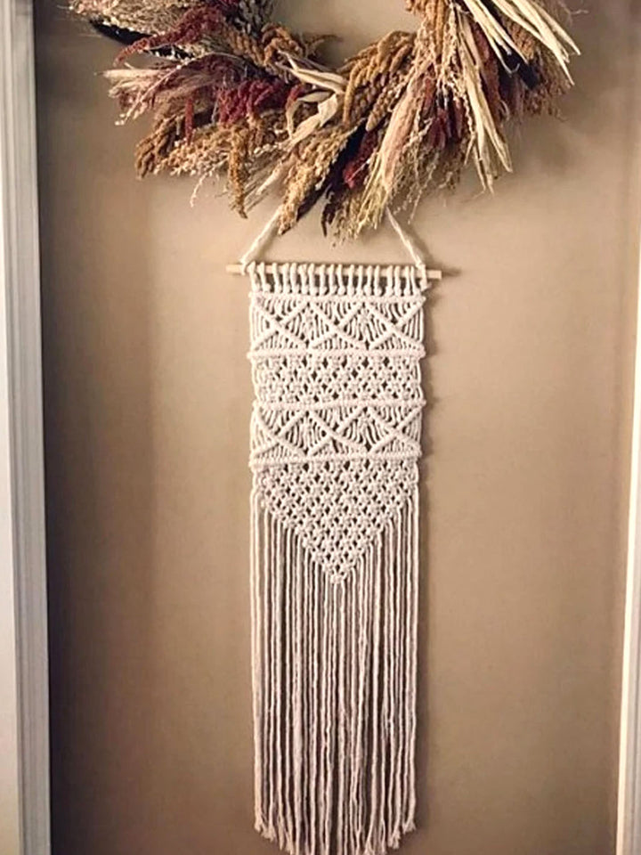 Handcrafted Macrame Wall Hanging Over Crib Wall Hanging Decoration WallKnot Curtains & Drapes WKN0151-2