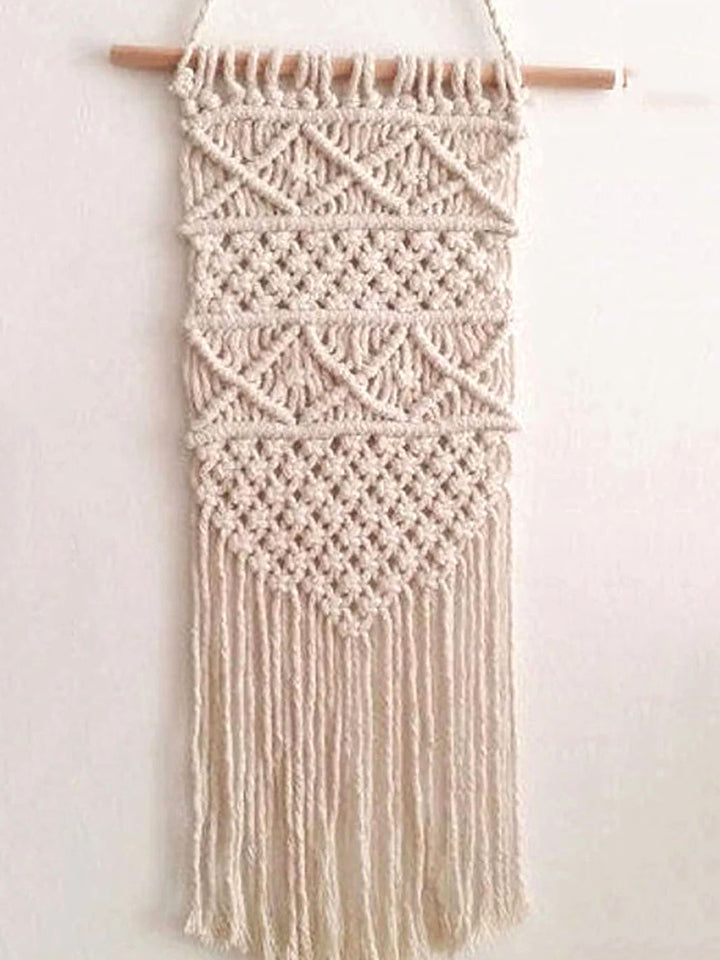 Handcrafted Macrame Wall Hanging Over Crib Wall Hanging Decoration WallKnot Curtains & Drapes WKN0151-5