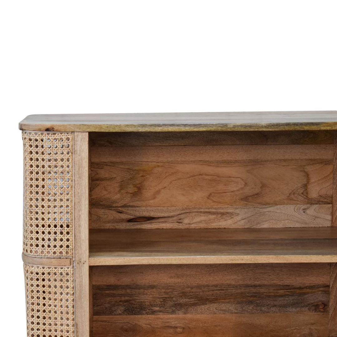 Larissa Wooden Open Cabinet Cabinets & Storage Artisan Furniture   