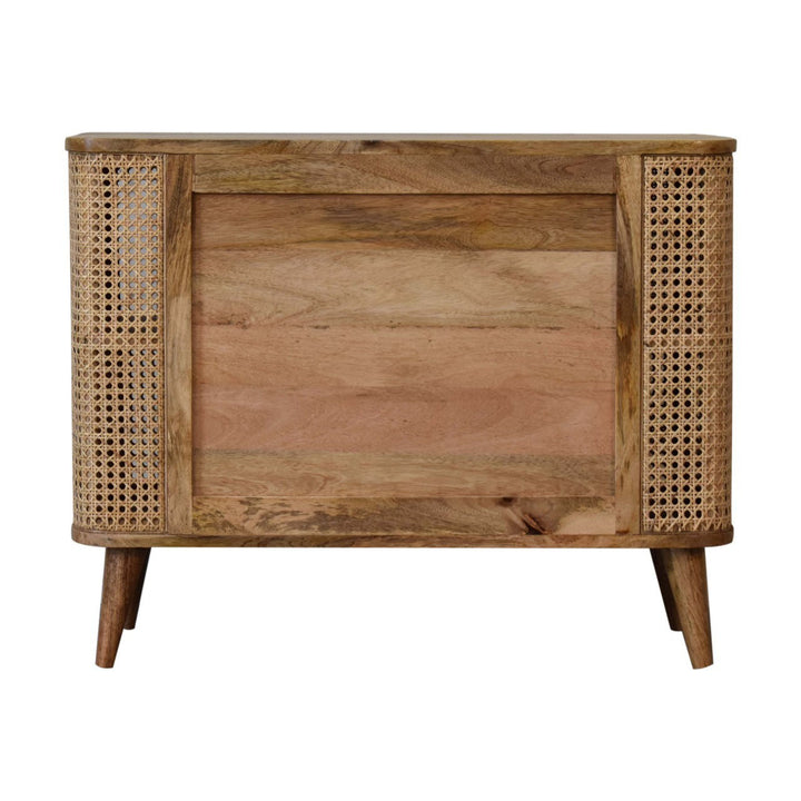 Larissa Open Double Wooden Cabinet Cabinets & Storage Artisan Furniture   