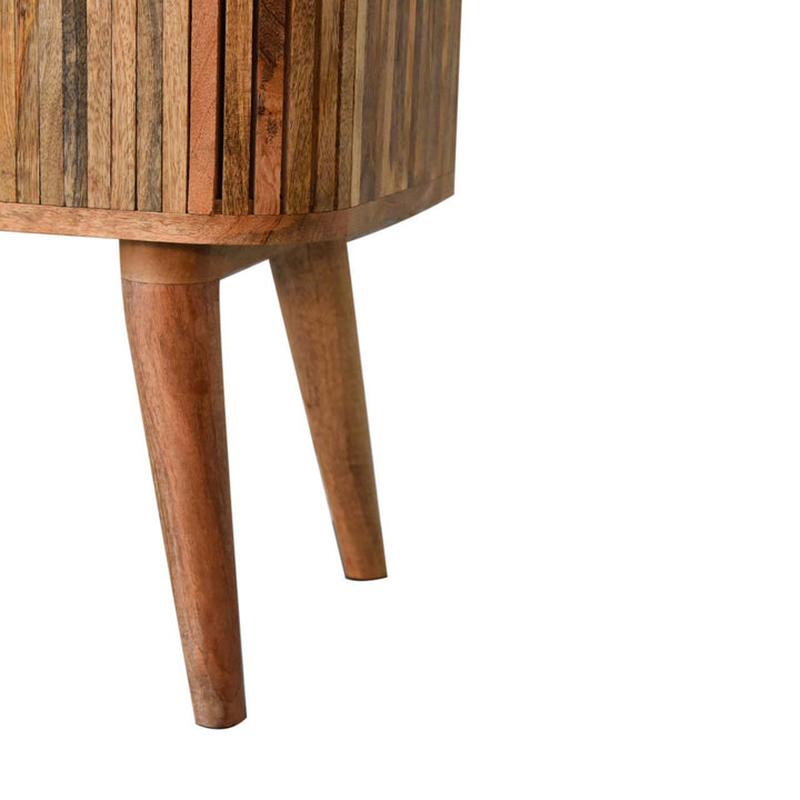 Mokka Wooden Bedside Nightstands Artisan Furniture   