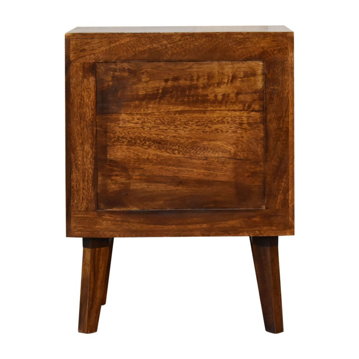 Artisan Furniture Alma Wooden Bedside Table | SKU IN1809 End Tables Artisan Furniture   