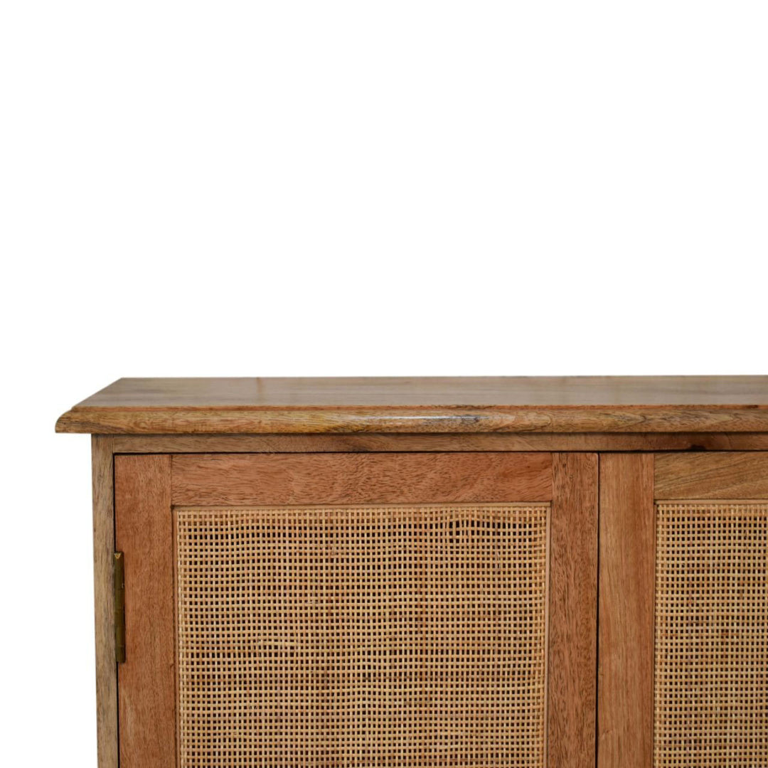 Woven Lounge Wooden Cabinet Cabinets & Storage Artisan Furniture   