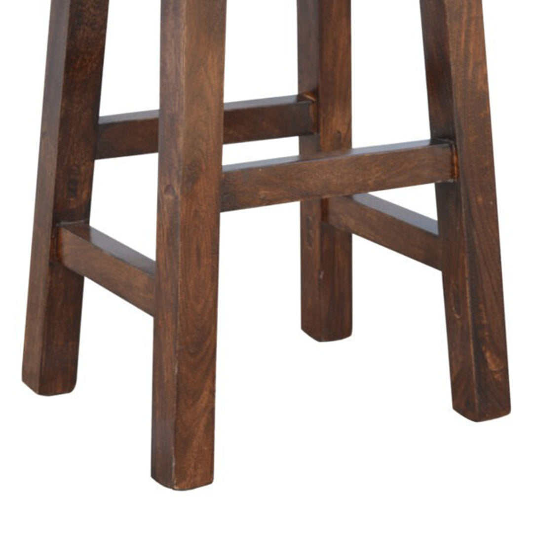 Artisan Furniture Buffalo Leather Bar Stool with Brass Studs | SKU 2019 Table & Bar Stools Artisan Furniture   
