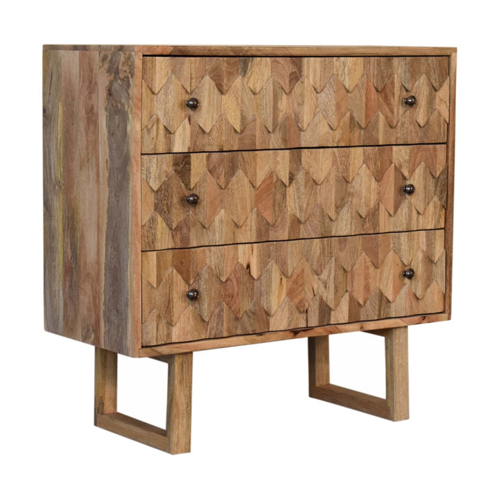 U-Shape Pineapple Chest Dressers Artisan Furniture   